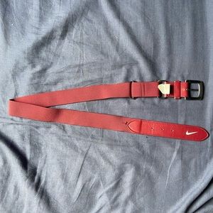 Youth baseball belt (maroon)